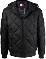 Tommy Hilfiger Quilted Jacket with Detachable Hood Black MW0MW19617-BDS Tommy Hilfiger Quilted Jacket with Detachable Hood Black MW0MW19617-BDS