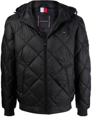 Chaqueta Acolchada Negra Tommy Hilfiger con Capucha Desmontable MW0MW19617-BDS Buy Chaqueta Acolchada Negra Tommy Hilfiger con Capucha Desmontable MW0MW19617-BDS