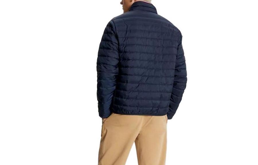 Lookbook Tommy Hilfiger Jaket Lipat Bahan Daur Ulang Desert Sky Blue Zip-Up M78J6192-FAP