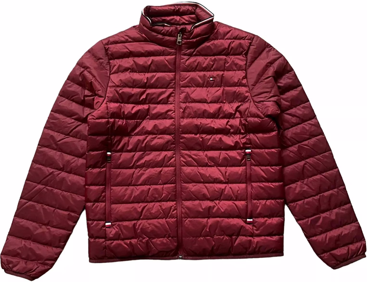 tommy-hilfiger-recycled-packable-red-jacket-men-s-long-sleeve-zip-up-m78-j6192-xjs