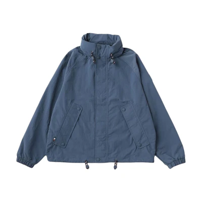 Tommy Hilfiger Regatta Adjustable Solid Collar Blue Jacket MW35807000-DBZ