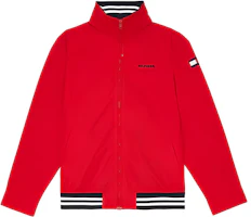 Tommy Hilfiger Regatta Stripe Zip-Up Jacket Red Long-Sleeve Outerwear 78C4175-XLG Tommy Hilfiger Regatta Stripe Zip-Up Jacket Red Long-Sleeve Outerwear 78C4175-XLG
