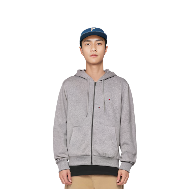 Purchase Tommy Hilfiger 復古學院風全拉鍊連帽上衣 小標誌款 MW31492