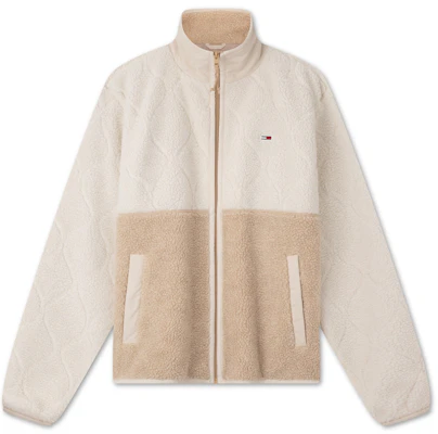 汤米·希尔费格复古拼色羊羔绒夹克男款宽松版 DM0DM19644 Buy 汤米·希尔费格复古拼色羊羔绒夹克男款宽松版 DM0DM19644