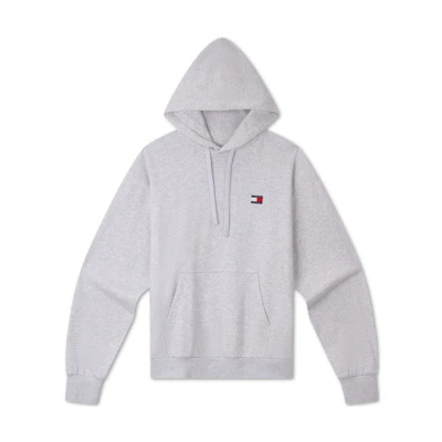 Tommy Hilfiger Retro Embroidered Loose-Fit Cotton Hoodie Sweatshirt DN0DN00003