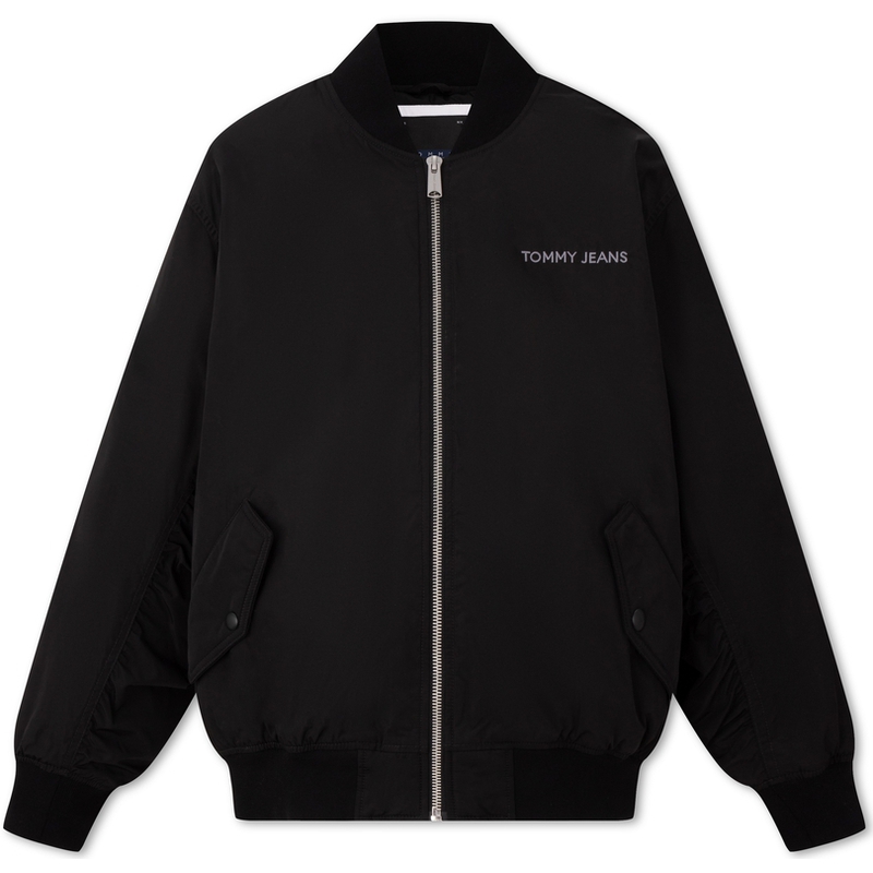 Tommy Hilfiger Retro Embroidered Relaxed Bomber Jacket DM0DM17879