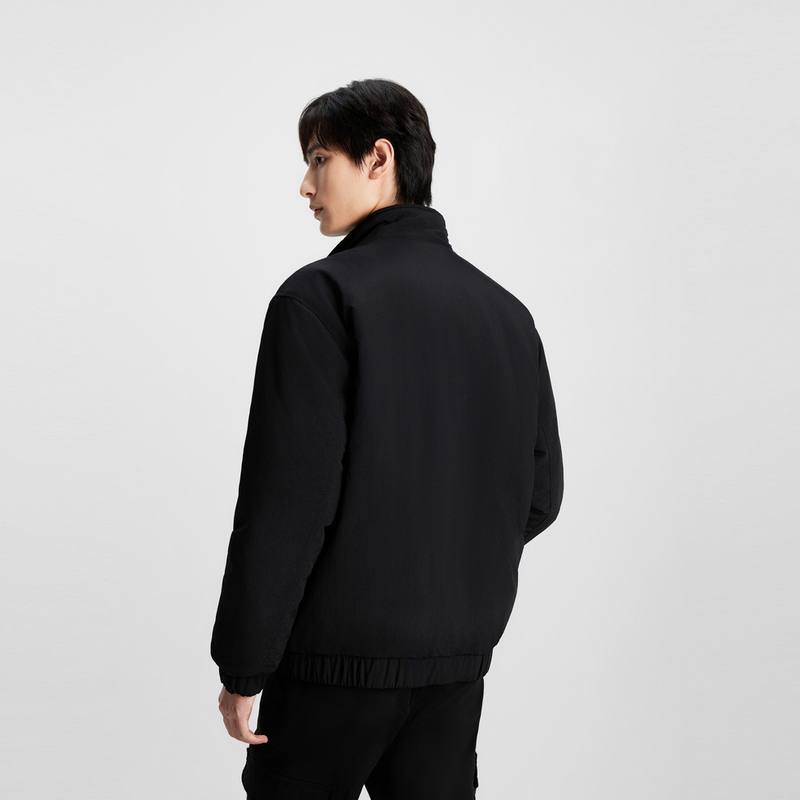 Sizing Tommy Hilfiger 復古男士寬鬆立領厚鋪棉外套 DM0DM17238