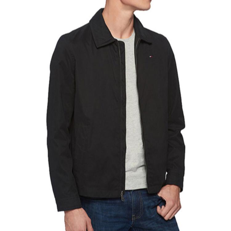 Lookbook Tommy Hilfiger 復古純色翻領外套 春秋款 159AK350