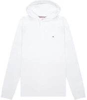 Tommy Hilfiger Retro Style White Hoodie with Small Logo 78J3801-110 Tommy Hilfiger Retro Style White Hoodie with Small Logo 78J3801-110