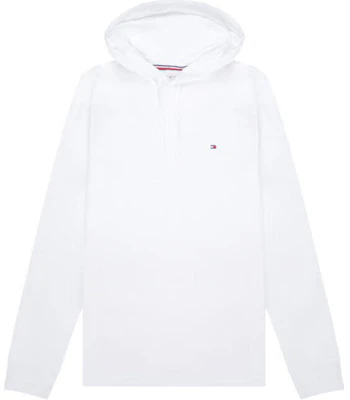 Tommy Hilfiger Retro Hoodie Putih Logo Kecil Stylish 78J3801-110 Buy Tommy Hilfiger Retro Hoodie Putih Logo Kecil Stylish 78J3801-110