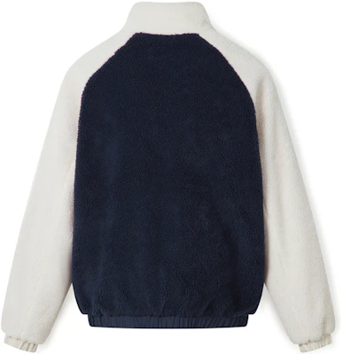 汤米·希尔费格拼色可翻转羊羔绒夹克男女同款时尚外套 DM0DM17232 3