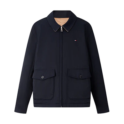 Tommy Hilfiger Reversible Corduroy Business Casual Jacket Navy/Khaki MW0MW36588