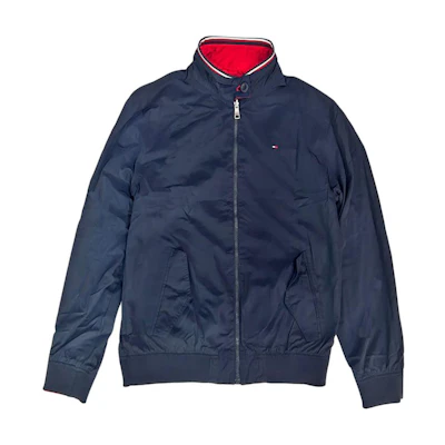 Tommy Hilfiger Reversible Lightweight Logo Embroidered Jacket Navy Blue 78J3274-600
