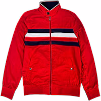 Lookbook Tommy Hilfiger Reversible Lightweight Logo Embroidered Jacket Navy Blue 78J3274-600