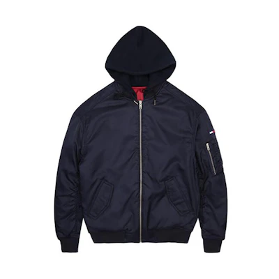 Tommy Hilfiger Reversible Padded Jacket Unisex Black DM0DM05932