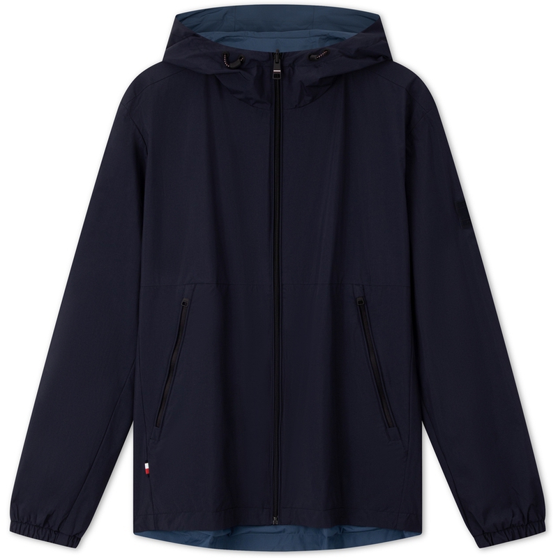 Tommy Hilfiger Reversible Softshell Hooded Jacket Navy/Blue - Asia Fit Outdoor MW0MW36606