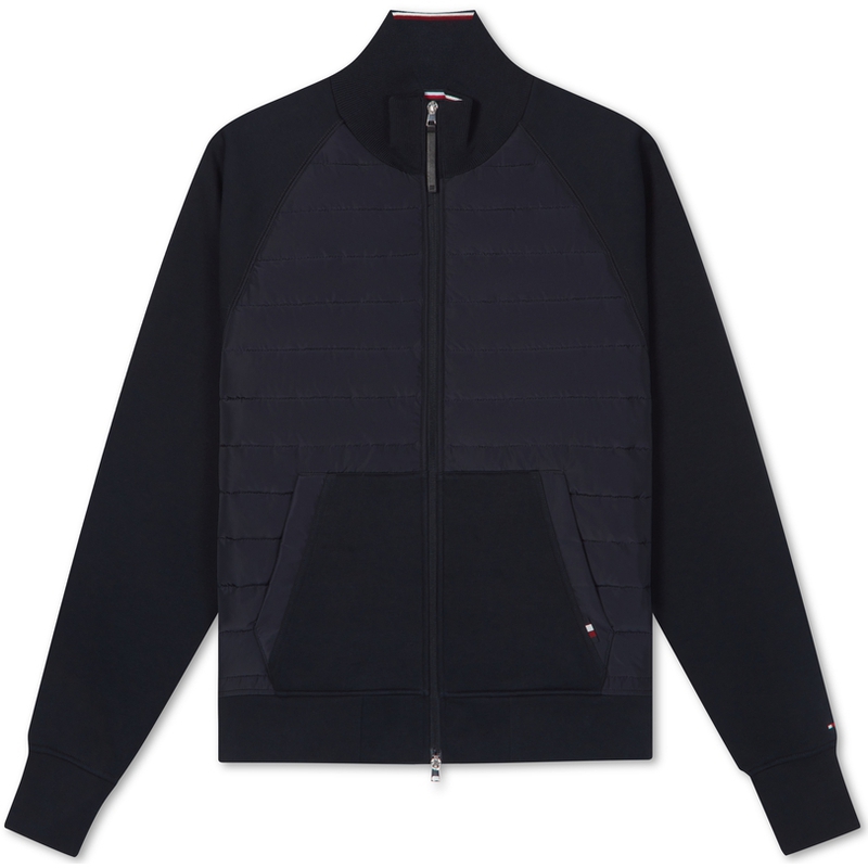 Order 타미 힐피거 심플 컬러블록 지퍼 플리스 스웨트셔츠 MW0MW34168