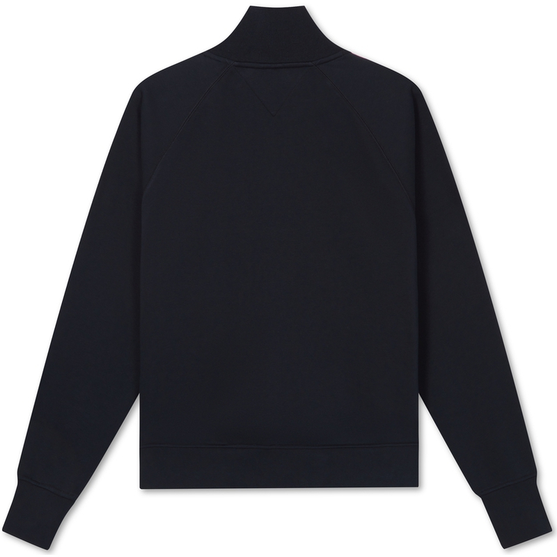 Lookbook 타미 힐피거 심플 컬러블록 지퍼 플리스 스웨트셔츠 MW0MW34168