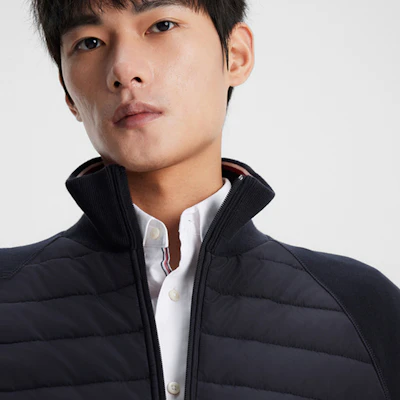 타미 힐피거 심플 컬러블록 지퍼 플리스 스웨트셔츠 MW0MW34168 Sizing 타미 힐피거 심플 컬러블록 지퍼 플리스 스웨트셔츠 MW0MW34168