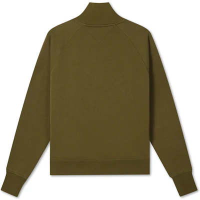 타미 힐피거 심플 컬러블록 지퍼 플리스 스웨트셔츠 MW0MW34168 1