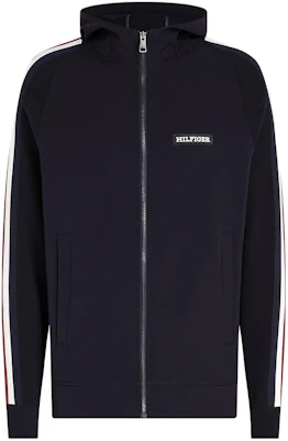 Chaqueta con capucha y cremallera Tommy Hilfiger azul cielo a rayas. MW0MW33544-DW5 Buy Chaqueta con capucha y cremallera Tommy Hilfiger azul cielo a rayas. MW0MW33544-DW5