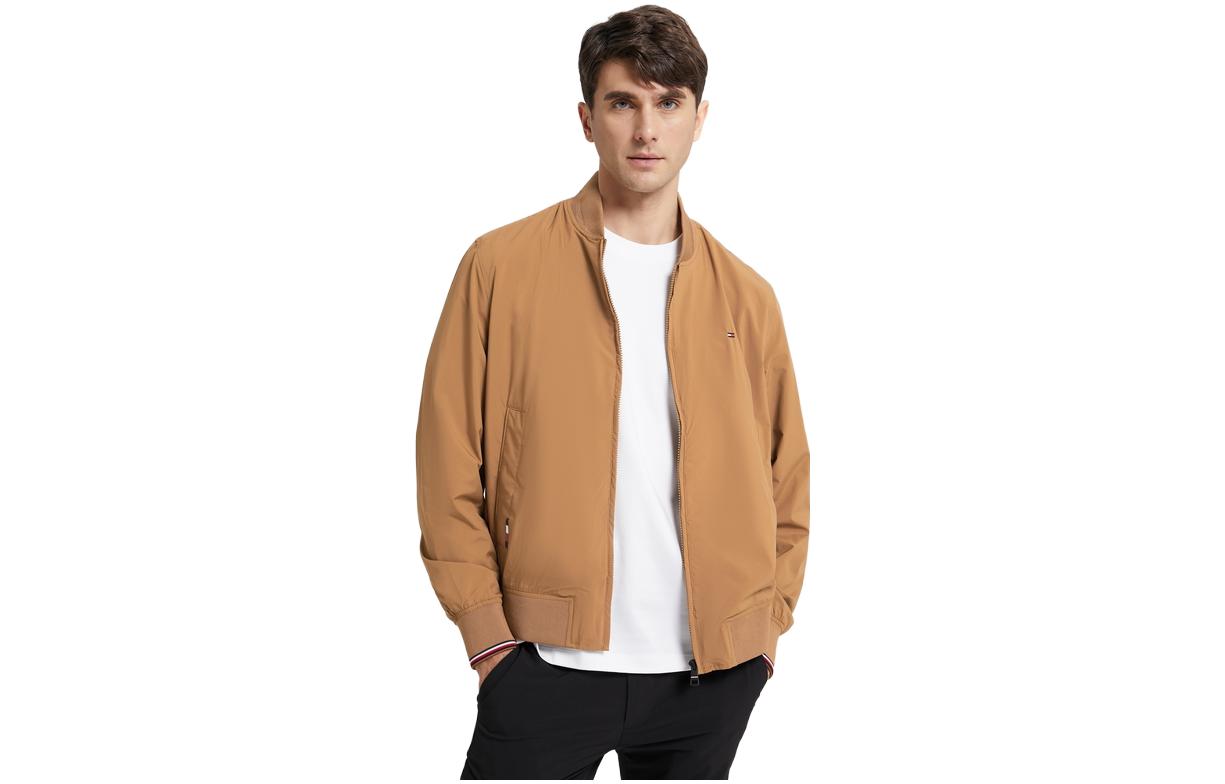 Tommy Hilfiger Small Logo Zip Baseball Bomber Jacket MW0MW25228