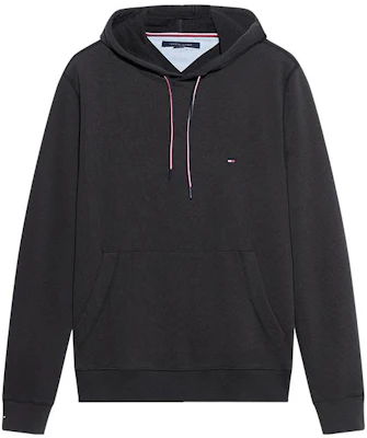Tommy Hilfiger Hoodie Hitam Polos dengan Tali Serut 78J2402-600 Buy Tommy Hilfiger Hoodie Hitam Polos dengan Tali Serut 78J2402-600