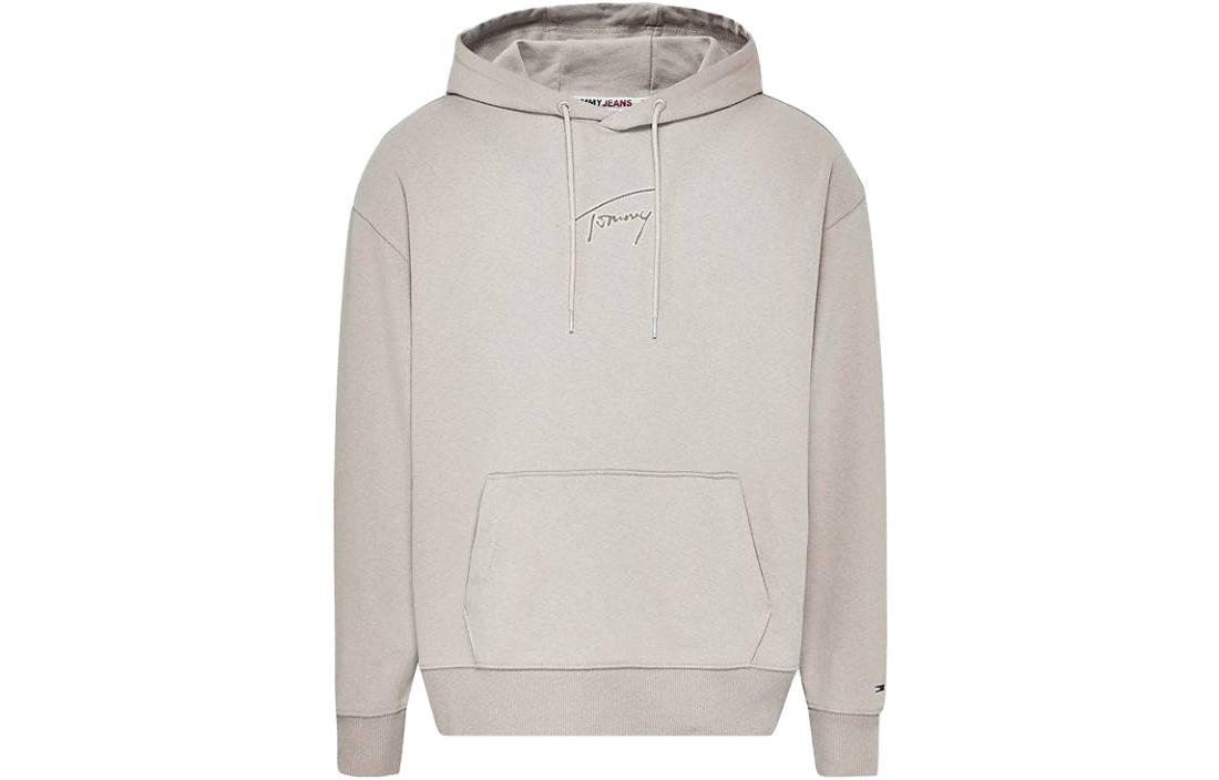 Tommy Hilfiger Solid Color Hoodie Light Grey DM0DM1579643648