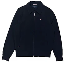 Tommy Hilfiger Solid Color Loose Fit Jacket Black Spring Fall Outerwear 78J9469-001 Tommy Hilfiger Solid Color Loose Fit Jacket Black Spring Fall Outerwear 78J9469-001