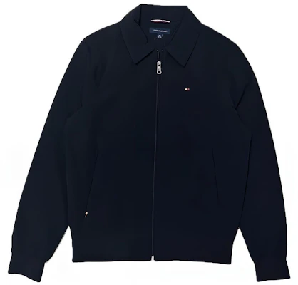 Tommy Hilfiger Jaket Hitam Longgar Warna Solid Musim Semi Gugur. 78J9469-001 Buy Tommy Hilfiger Jaket Hitam Longgar Warna Solid Musim Semi Gugur. 78J9469-001