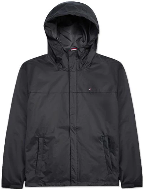 tommy-hilfiger-solid-logo-embroidered-waterproof-windbreaker-jacket-black-men-156-ap-010-black