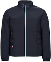 Tommy Hilfiger Solid Logo Lightweight Jacket Blue - MW0MW29012-DW5 Tommy Hilfiger Solid Logo Lightweight Jacket Blue - MW0MW29012-DW5