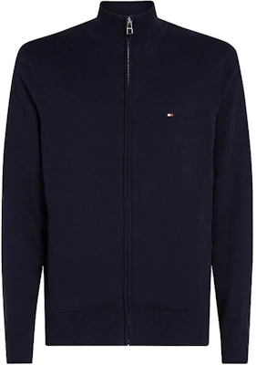 Tommy Hilfiger 男士深藍色立領拉鍊外套 MW0MW22747-DW5 Buy Tommy Hilfiger 男士深藍色立領拉鍊外套 MW0MW22747-DW5