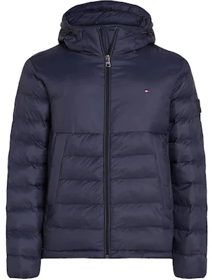 Chaqueta Acolchada Impermeable con Capucha Tommy Hilfiger Logo Azul Marino Hombre MW0MW33732-DW5 Buy Chaqueta Acolchada Impermeable con Capucha Tommy Hilfiger Logo Azul Marino Hombre MW0MW33732-DW5