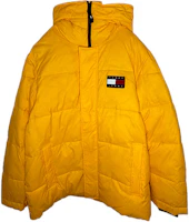 Tommy Hilfiger Solid Patch Logo Yellow Hoodie Jacket Long Sleeve 78J3473 Tommy Hilfiger Solid Patch Logo Yellow Hoodie Jacket Long Sleeve 78J3473