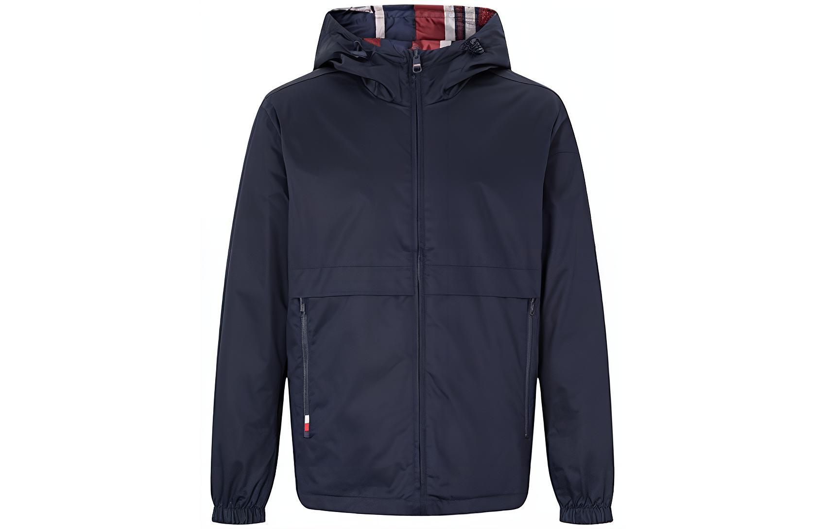 Tommy Hilfiger Solid Reversible Hoodie Jacket MW0MW29684-DW5