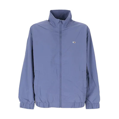 Tommy Hilfiger Solid Stand Collar Embroidered Zip Jacket Purple - DM0DM17982-C6C