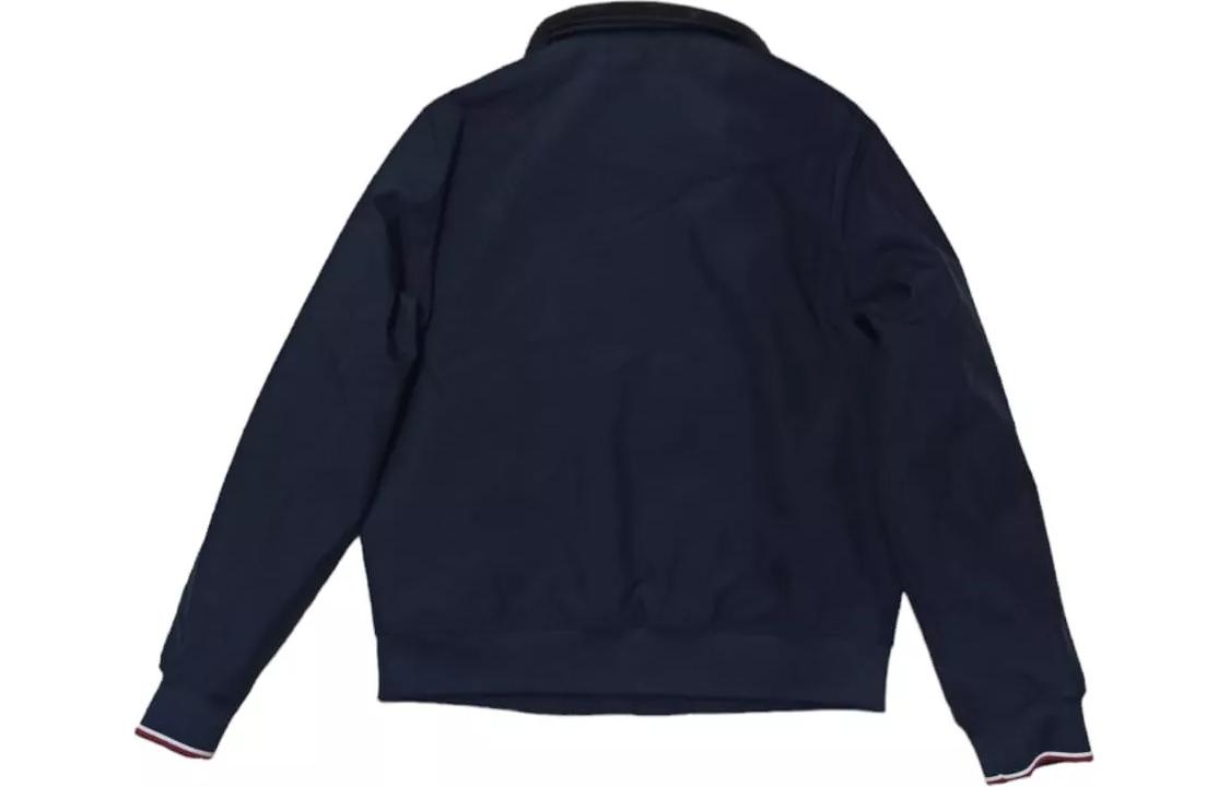 Lookbook Tommy Hilfiger Jaket Zip Bergaris Biru 78J3737-410