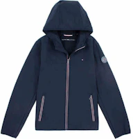 Tommy Hilfiger Solid Zip-Up Hoodie Jacket Men’s Spring Autumn 157AP294-MID Tommy Hilfiger Solid Zip-Up Hoodie Jacket Men’s Spring Autumn 157AP294-MID