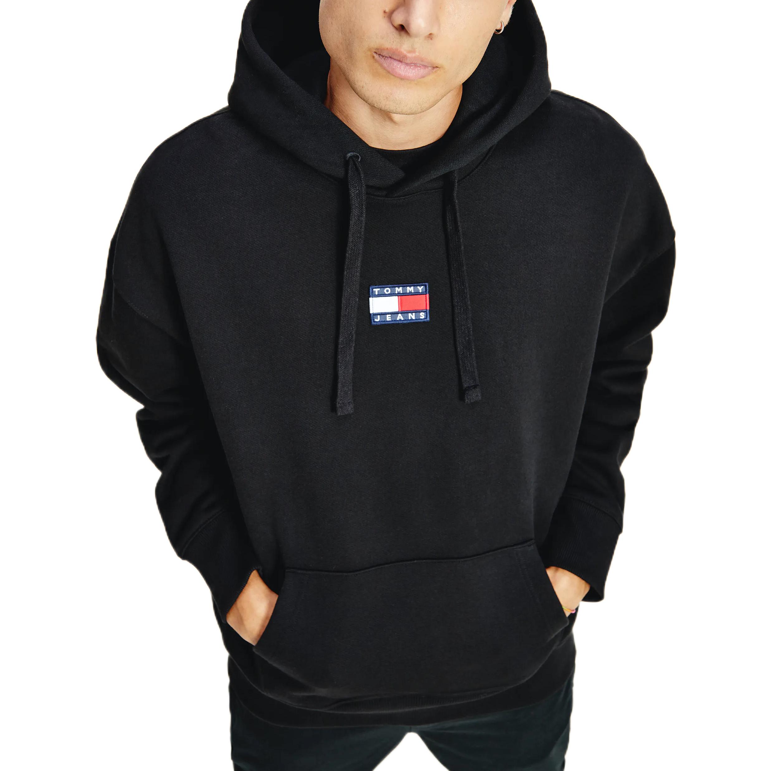 Purchase 汤米·希尔费格 SS22徽标黑色卫衣 - 开学季特别版 DM0DM10904BDS