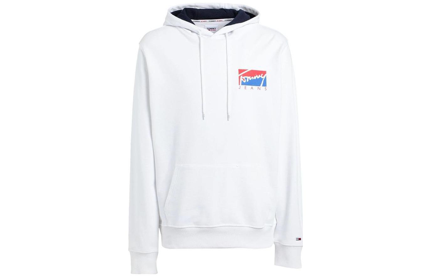 Tommy Hilfiger SS22 Logo Print Sweatshirt White - DM0DM11799