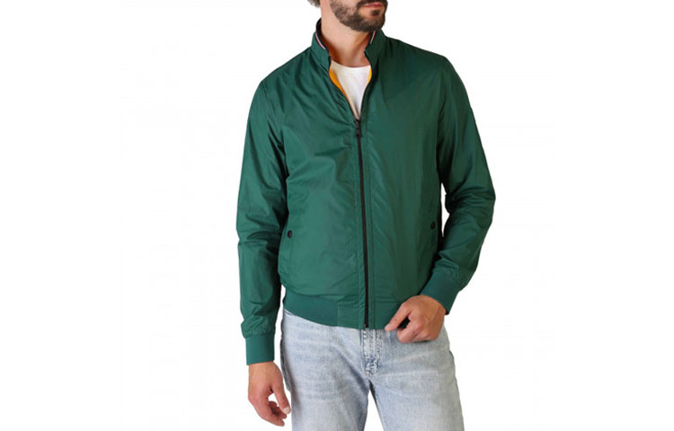 Tommy Hilfiger SS22 Reversible Stand Collar Casual Jacket Men’s Long Sleeve MW0MW06932301