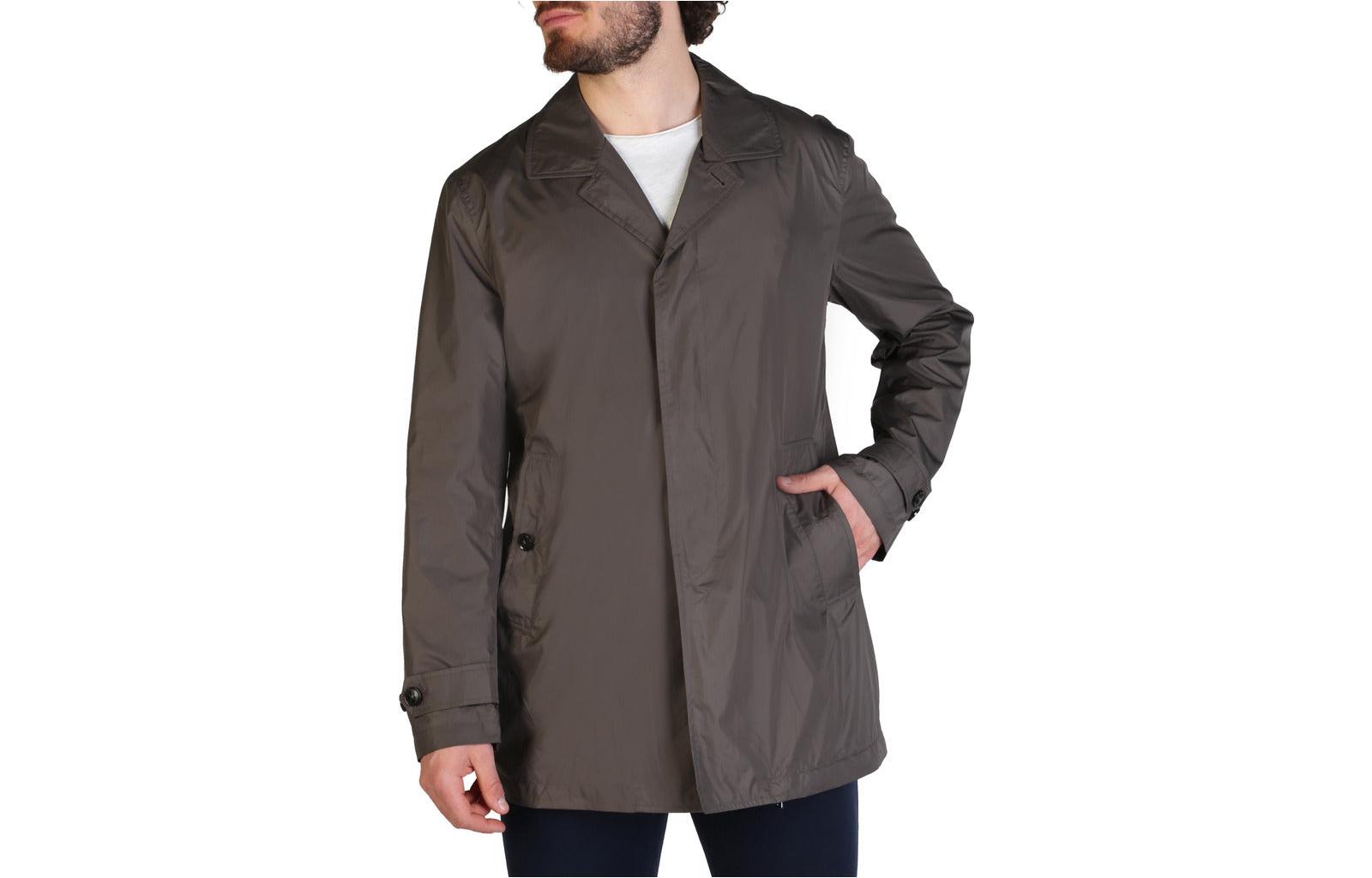 Tommy Hilfiger SS22 Single-Breasted Gray Long-Sleeve Jacket TT0TT02668204