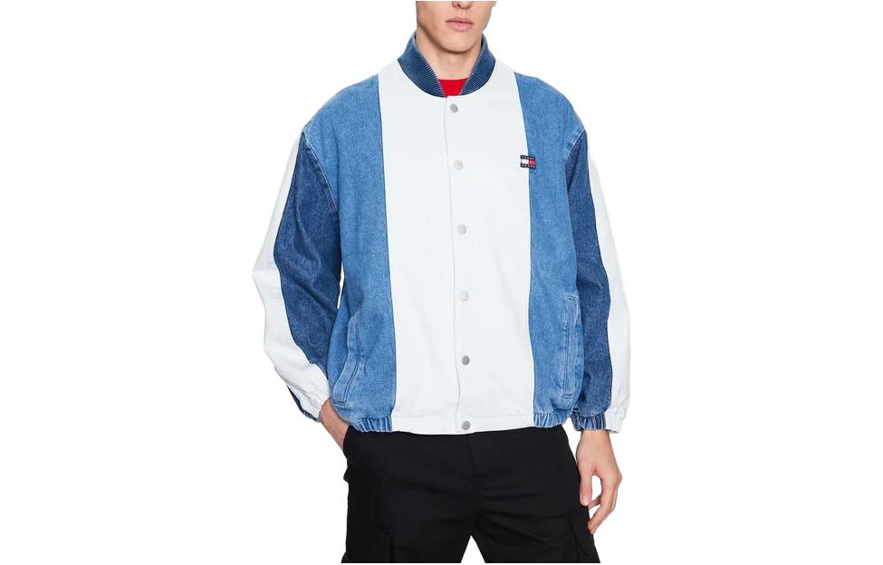 Tommy Hilfiger SS23 Colorblock Logo Patch Jacket Multicolor DM0DM16179-1AB