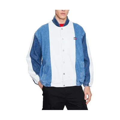 Tommy Hilfiger SS23 Colorblock Logo Patch Jacket Multicolor DM0DM16179-1AB