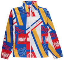 Tommy Hilfiger SS23 Letter Print Zip-Up Jacket Multicolor 78E1334-112 Tommy Hilfiger SS23 Letter Print Zip-Up Jacket Multicolor 78E1334-112