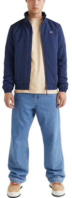 Tommy Hilfiger SS23 標誌拉鍊外套 海軍藍 男款長袖外套 DM0DM14454-C87 Lookbook Tommy Hilfiger SS23 標誌拉鍊外套 海軍藍 男款長袖外套 DM0DM14454-C87