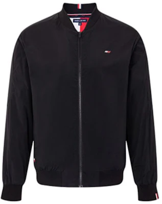 トミーヒルフィガー SS23 フラッグプリント ジップジャケット ブラック MW0MW31967 Buy トミーヒルフィガー SS23 フラッグプリント ジップジャケット ブラック MW0MW31967
