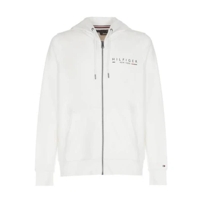 Tommy Hilfiger SS23 White Hoodie with Letter Print Design MW0MW29326YBR