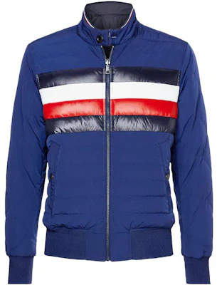 Tommy Hilfiger Jaket Biru Stand Collar Kantong Besar MW0MW14033-C7H Buy Tommy Hilfiger Jaket Biru Stand Collar Kantong Besar MW0MW14033-C7H